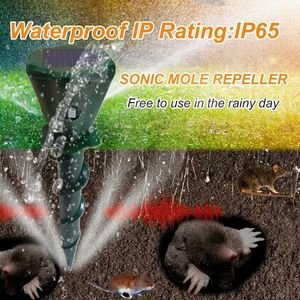 Repelente <span class=keywords><strong>de</strong></span> Topos Solar, Ahuyentador <span class=keywords><strong>de</strong></span> Roedores, Impermeable para Exteriores, Repelente <span class=keywords><strong>de</strong></span> Ratas, Marmotas, Serpientes, Ecológico - Product Image 6