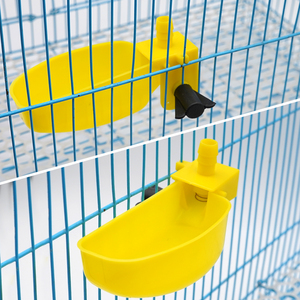 Prix bas jaune <span class=keywords><strong>suspendu</strong></span> pour animaux de compagnie perroquet oiseau tasse à boire automatique Pigeon lapin buveur bac à eau pour animaux de compagnie - Product Image 5