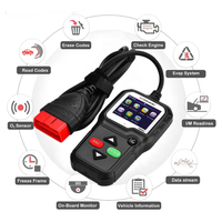 Lecteur de code OBDII KONNWEI KW680 pour voitures avec écran couleur de 2,4 pouces, fonctionnalité I/M en un clic