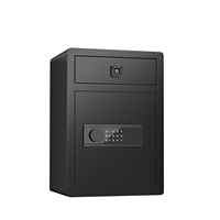 Elektronischer Heimtresor K1-55CD mit Oberer Schublade Digitaler Sicherheitstresor für Bargeld Schmuck Gold Aufbewahrung