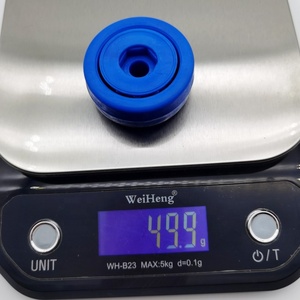 D47mm POM Con lăn ròng rọc cho gia cầm giết mổ trên không băng tải dòng nylon đúc tiêm Sản phẩm OEM nhựa hỗ trợ - Product Image 5