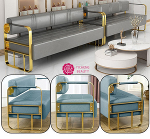 Yicheng Beauty, superventas, conjunto de sofá de cuero PU, conjunto de muebles de sala de estar, conjunto de sofá cómodo, sofá de sala de espera de salón, precio bajo - Product Image 2