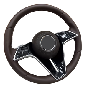 Volant en cuir personnalisable le plus vendu pour Mercedes-Benz Classe G E300 GLS <span class=keywords><strong>CLA</strong></span> <span class=keywords><strong>A45</strong></span> C63 W211 W204 W213 W167 W222 <span class=keywords><strong>CLA</strong></span> CLS - Product Image 6