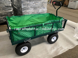 2025 New Style Garden Trolley <b>Cart</b> with 4 Four <b>Wheels</b> - Product Image 3
