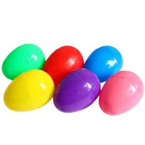Huevos de Pascua Metálicos de 4, 6 y 10 Pulgadas, Coloridos, de Plástico, que se Mantienen de Pie, Perfectos para Regalos de Fiesta de Pascua - Product Image 6