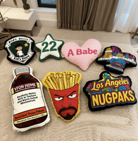Novedosas y Divertidas Fundas Decorativas para Cojines con Forma de Botella Irregular, Impresas y Personalizables, de Poliéster, Estéticas y Lindas para Decoración de Sala de Estar