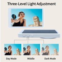 Pantalla Monitor Inalámbrica Magnética de 4.02 Pulgadas 1080P para Vlog y Selfie con Teléfono Móvil y Control Remoto