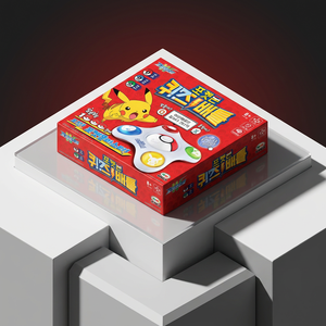 pokemon Plastic <b>Electronic</b> Interactive Educational Learning Sound Button Quiz Battle <b>Game</b> Korean Trivia Toy for Kids Anime - Product Image 1