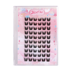 Pestañas Postizas Segmentadas WingStar, Aspecto Natural, Faux Cils, Fáciles <span class=keywords><strong>de</strong></span> Aplicar, Pestañas Individuales para Uso Diario, OEM/ODM - Product Image 1