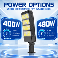Module d'éclairage LED pour rue 400W 480W, boîtier en alliage d'aluminium moulé sous pression, IP67, AC100-277V, pour éclairage routier, vente en gros OEM