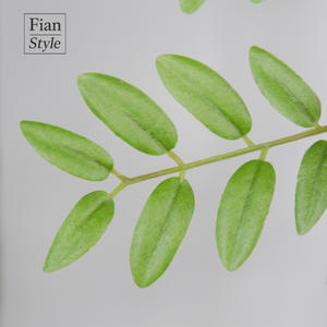 フォン・イアン 高品質ソルバスの葉と鉢 北欧風フェイクグリーン クリスマス ウェディング 室内用 ショッピングモール モダンホームデコレーション - Product Image 5