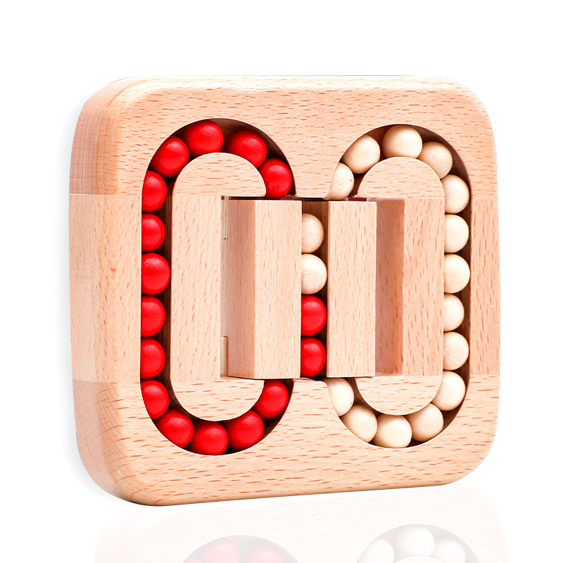 Деревянный плоский рулон бисера Torshn головоломка Непоседа игрушки Набор Дети Монтессори Развивающие игрушки для детей Взрослые смешные игры