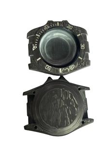 Caja de reloj de fibra de carbono personalizada/marco/Esfera de reloj/bisel con diferencia de color, patrón y superficie - Product Image 2