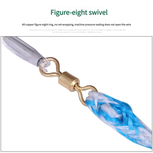 Rete di atterraggio telescopica in metallo retrattile per rete da <span class=keywords><strong>pesca</strong></span> in metallo per esterno filo monofilamento all'ingrosso - Product Image 4