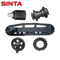 Pièces de rechange de haute qualité pour train de roulement : Rouleau supérieur pour excavatrice PC20, support pour mini-excavatrice