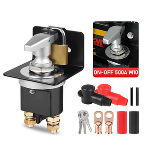 Interruptor de Apagado de Motor Cnspeed 12-36V 500A M10 con Placa de Bloqueo para Uso Automotriz - Product Image 4