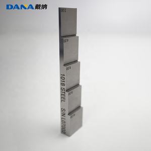 DANA 5 passi ad ultrasuoni spessimetro blocco di calibrazione 2mm 4mm 6mm 8mm 10mm 20 # acciaio al carbonio 1018 acciaio Ndt NDT Ndt - Product Image 3
