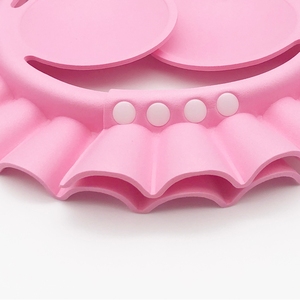 Bonnet de douche et de lavage de cheveux pour bébé, réglable, 3 pièces, imperméable, avec protection des oreilles pour enfants, en matériau EVA - Product Image 4