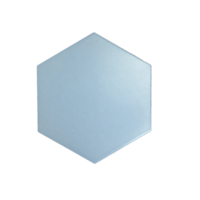 Carreaux muraux hexagonaux en porcelaine Isolation thermique et résistant à l'usure pour usage intérieur carreaux de cuisine salle de bain hôtel