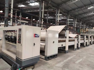 Tự động 3 5 7 ply sóng các tông dây chuyền sản xuất phim hoạt hình hộp máy làm - Product Image 2