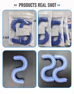 فواصل أسنان على شكل S ، مرنة لتقويم الأسنان ، مواد استهلاكية يمكن التخلص منها للأسنان - Product Image 1