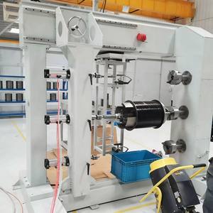 เครื่องพันสายไฟเบอร์กลาส CNC พร้อมบริการตัด ป้องกันไฟและป้องกันการกัดกร่อน สำหรับท่อร้อยสายไฟเบอร์กลาสในอุตสาหกรรม - Product Image 3