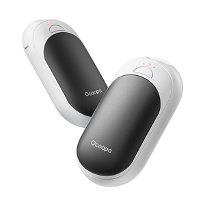 Scaldamani Elettrico A Forma Di Zampa Di Gatto, Ricaricabile USB, 2 Livelli Di Calore (50°C/55°C), Batteria 1200 MAh, Con Funzione Power Bank E Luce Notturna, ABS, Peso 116 G