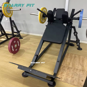 Çin'in En İyi Plaka Yüklemeli Makineleri, Pro 45 Derece Lineer Hack Squat Flex Fitness Ekipmanını Kullanıyor - Product Image 3
