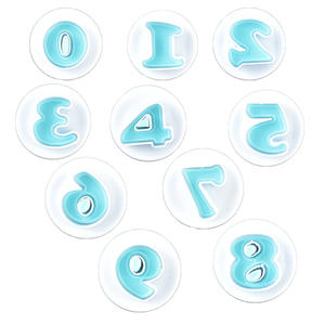 2024 troqueles de prensa de galletas alfanuméricas mayúsculas y minúsculas, troqueles estampados para pasteles de fondant, troqueles de <span class=keywords><strong>corte</strong></span>, herramientas para hornear - Product Image 5