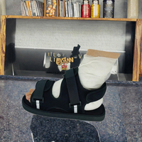 HKJD Chaussures de plâtre médical à bout ouvert Chaussures de gypse Fracture du pied Chaussures orthopédiques de rééducation chirurgicale