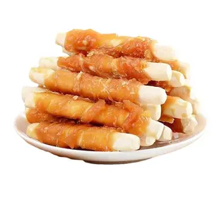 Wholesale Chicken Roll Rawhide Dog Chews Drying Pet Snacks