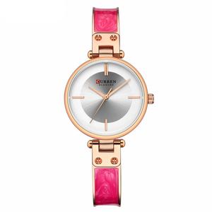 Reloj de Diseño para Mujer CURREN 9058 con Correa de Aleación Multicolor de Moda, Reloj de Cuarzo Minimalista para Mujer - Product Image 4