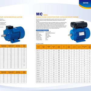 ปั๊มสระว่ายน้ำ YC YCL 0.5 1 2 DC/BLDC พัดลมระบายความร้อนสูง TEFC มอเตอร์เหนี่ยวนำเฟสเดียวสำหรับงานหนัก Yc - Product Image 3