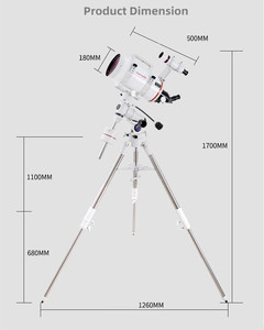 Telescopio Astronomico Professionale <span class=keywords><strong>MAK</strong></span> da 152mm per Osservazione dello Spazio Profondo - Product Image 6