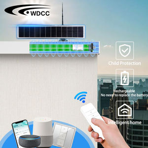 ม่านม้วนอัจฉริยะ Alexa มอเตอร์ไฟฟ้า ผ้าม่านบังแสง ม่านหน้าต่างอัตโนมัติ - Product Image 3