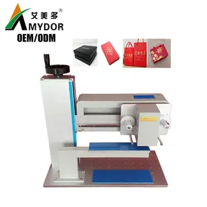 Amydor AMD8025D Mesin Printer Otomatis, Mesin Printer Foil Emas Digital 5.7X22Cm untuk Tas Kertas/Kotak Hadiah/Kotak Paket