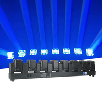 Barra de Luces LED RGBW de 8x40W de Nuevo Diseño, Iluminación de Escenario con Cabezal Móvil Programable DMX512 con Efecto de Enfoque Flash Dye