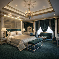 Service de conception 3D pour toute la maison, solution d'intérieur de luxe royale à Dubaï, plan directeur de décoration de manoir