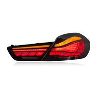 Nouveau feu arrière à lentille transparente pour Série 6 F06 F12 F13 2010-2017, design écailles de dragon, LED GTS 6000K 6000 Lumens, Plug & Play, feu stop