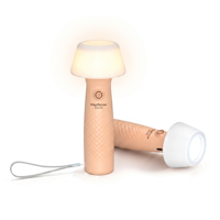 Lampe LED d'urgence MagiBazaar, torche portable légère, lumière chaude et froide, forme champignon, étanche IP65, 250 lumens, pour intérieur/extérieur