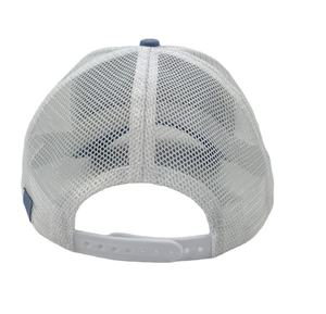 Chapeaux de sport OEM personnalisés à 6 panneaux en maille à bord pré-incurvé, vente en gros de casquette de camion casquette de camionneur en maille patch travail logo brodé - Product Image 4