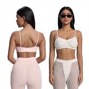 Reggiseno Sportivo Traspirante Personalizzato con Supporto Elevato, Imbottitura Rimovibile e Schiena Scoperta per Donna, Ideale per Corsa e Fitness - Product Image 1