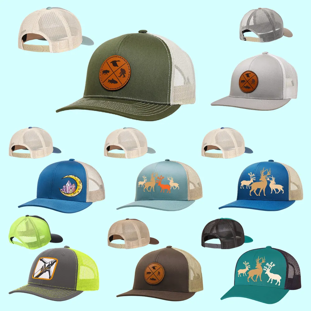 2024 recién llegados moda bordado Anime gorra de béisbol con malla de espuma Casquette sombrero camionero gorras logotipo personalizado