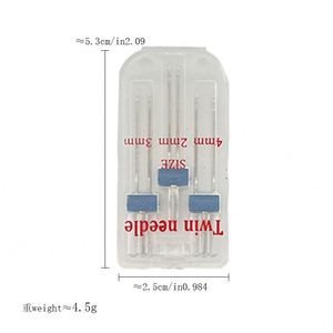 จักรเย็บผ้า3/90 2/90 4/90มม. เข็มคู่แบบรวมเท้าหนาบาง - Product Image 2