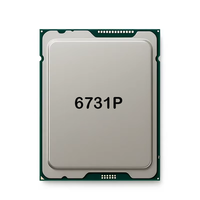 Nouveau processeur serveur 6731P CPU 6 P-Core 144 Mo 32 cœurs 2,50 GHz 245 W LGA4710 6731P / SRVNR Processeur serveur d'entreprise AI
