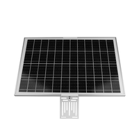Sistem tenaga surya harga pabrik kualitas tinggi untuk kamera Cctv surya 40W dengan Panel surya baterai Lithium Ternary Internal 20AH