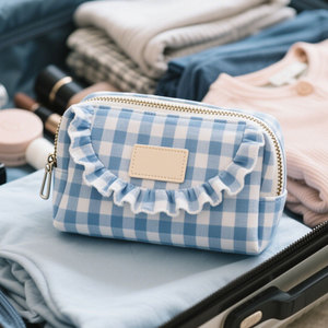 Gran Coqueta Floral Estética para Neceser para Mujer Lindo Organizador de Cosméticos Bolsa de Maquillaje de Viaje - Product Image 6