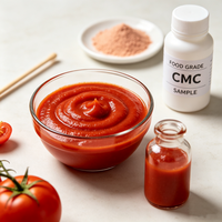 CMC pour Ketchup et Vinaigrette, Stabilisateur d'Émulsion de Carboxyméthylcellulose de Sodium de Qualité Alimentaire