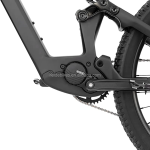 Cadre léger E-<span class=keywords><strong>vtt</strong></span> 29er 27.5er Boost <span class=keywords><strong>Bafang</strong></span> M820 Mid Motor 720Wh Batterie Enduro Suspension complète Dengfu E69 Cadre en carbone - Product Image 5