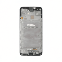 Pantalla Táctil LCD Negra de 6.5 Pulgadas con Marco para Teléfonos Móviles A155/A156, Compatible con A15 4G/5G Incell